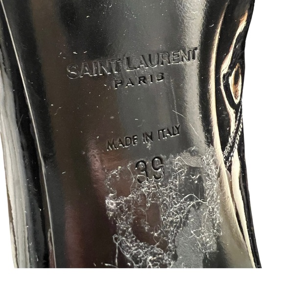 Saint Laurent cat 50 lace up kitten heel boots - Picture 5 of 7